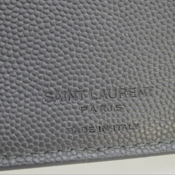 AUTH Saint Laurent Men's Bifold Wallet EUC - Picture 11 of 12